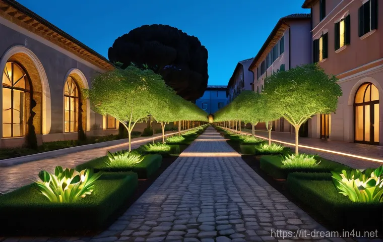 꿈의정원 커뮤니티 활동으로 보상받기 - **Prompt:** "A vibrant, imaginative 'Garden of Dreams' where diverse Italian individuals, ranging fr...