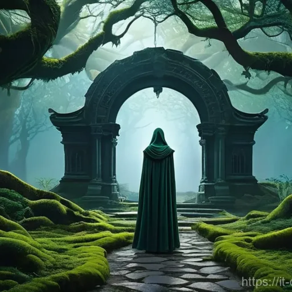 꿈의정원 전설 퀘스트 해금 조건 - **Prompt 1: The Veiled Garden's Threshold**
"A lone female adventurer, wearing durable yet elega...